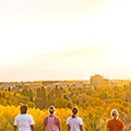 Fall--Four-Women-Looking-towards-City-Hall-2---Landscape-120x120