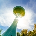 Summer - Green Onion - Mountview Water Tower - Landscape - 3- 120 x 120