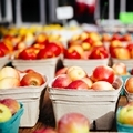 Summer - Market - Little Gaetz Avenue - Apples - Landscape - 6- 120 x 120