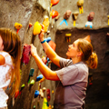 Winter---Collicutt-Centre---Two-Children-on-Climbing-Wall---Landscape 120x120