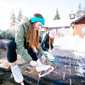 Winter---bower-ponds---Two-girls-tying-skates-4---landscape-120x120