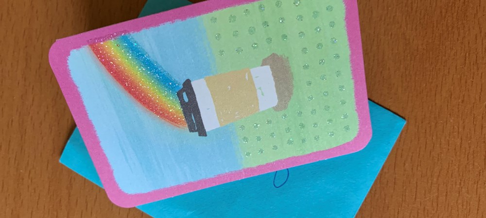 Handwritten card